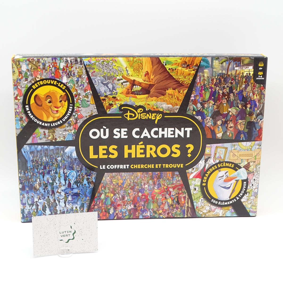 Où se cache les héros ? DISNEY  - Dès 6 ans | Ref 15518