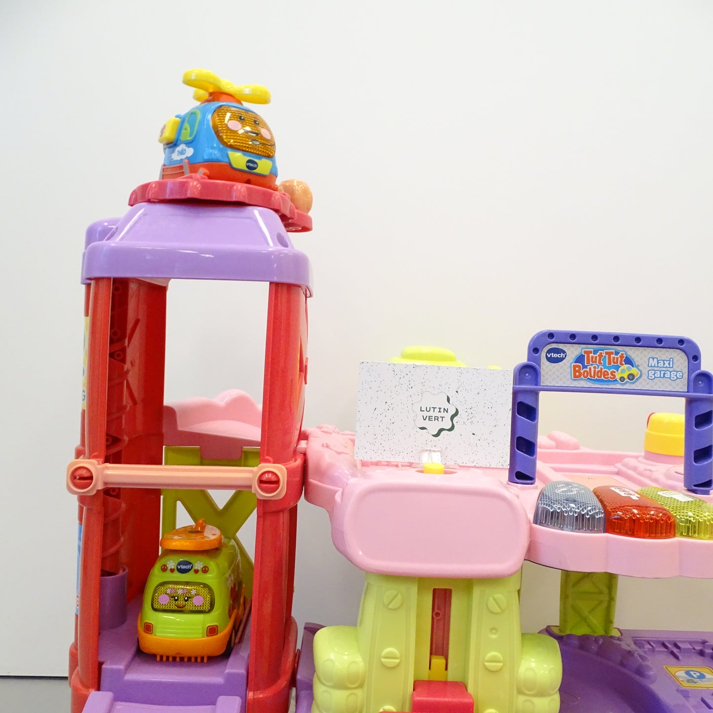 Maxi Garage tut bolide VTECH - Dès 1 an | Ref 15522