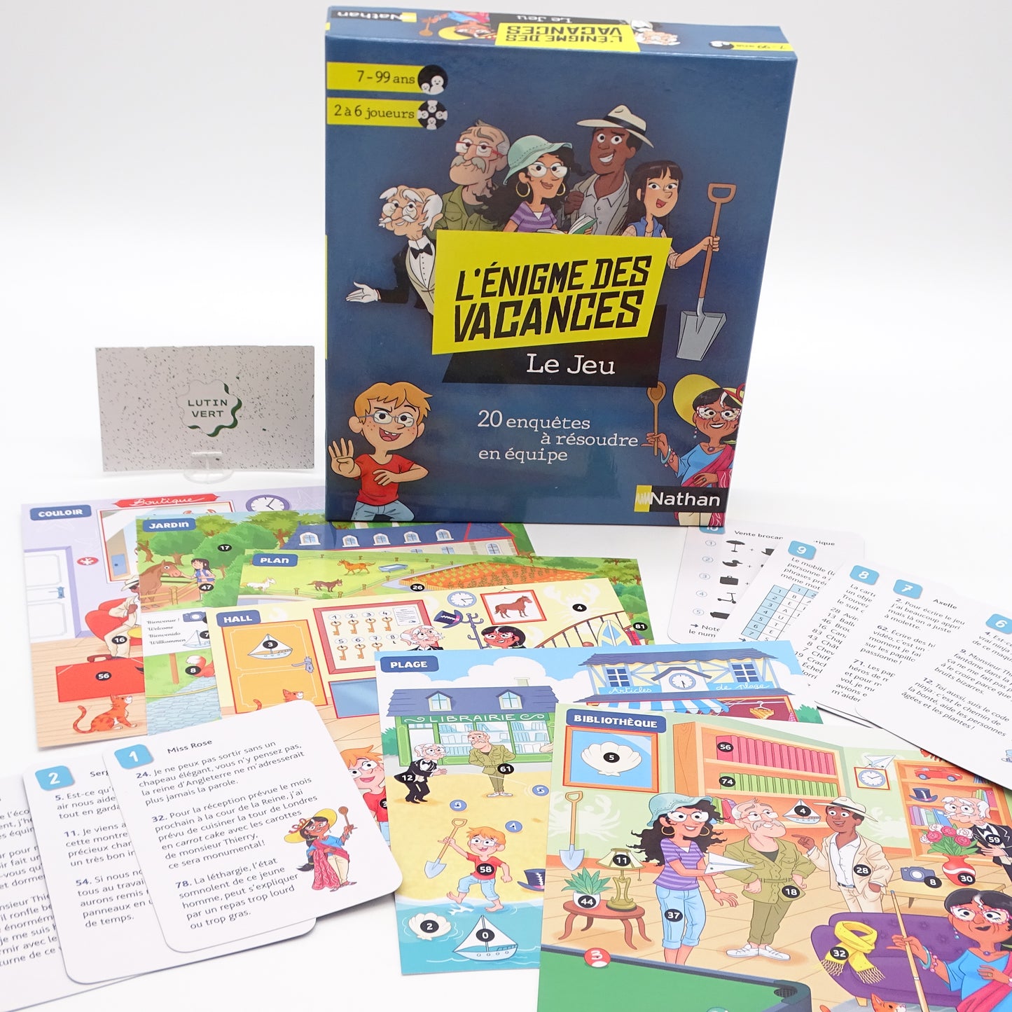 L’énigme des vacances
Le jeu NATHAN - Dès 7 ans | Ref 15524