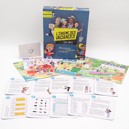 L’énigme des vacances
Le jeu NATHAN - Dès 7 ans | Ref 15524