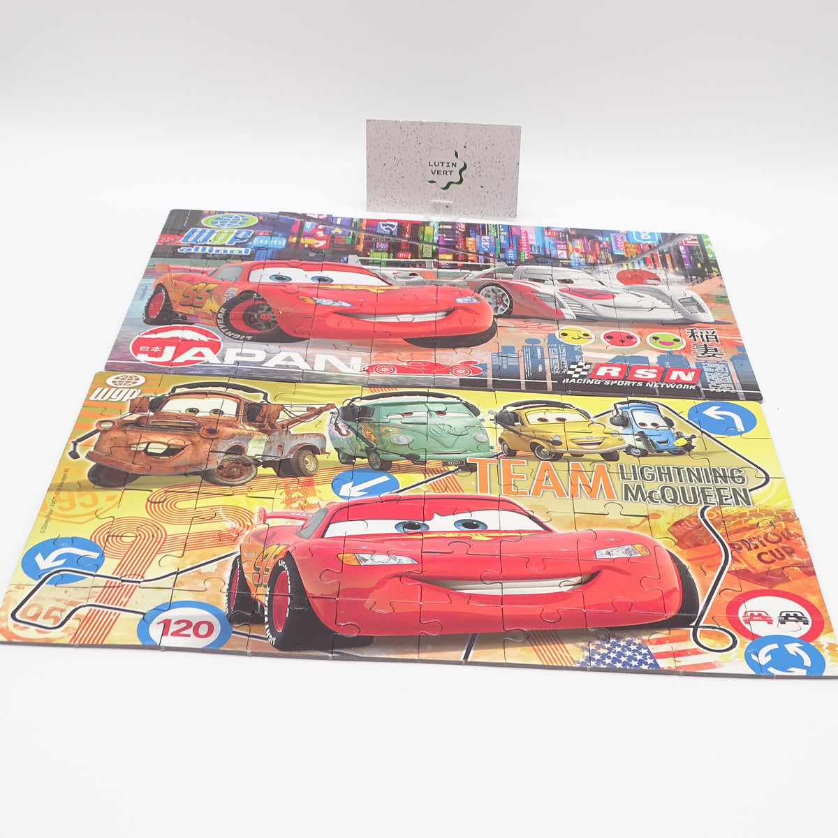 2 Puzzles cars  DISNEY PIXAR - Dès 5 ans | Ref 15525