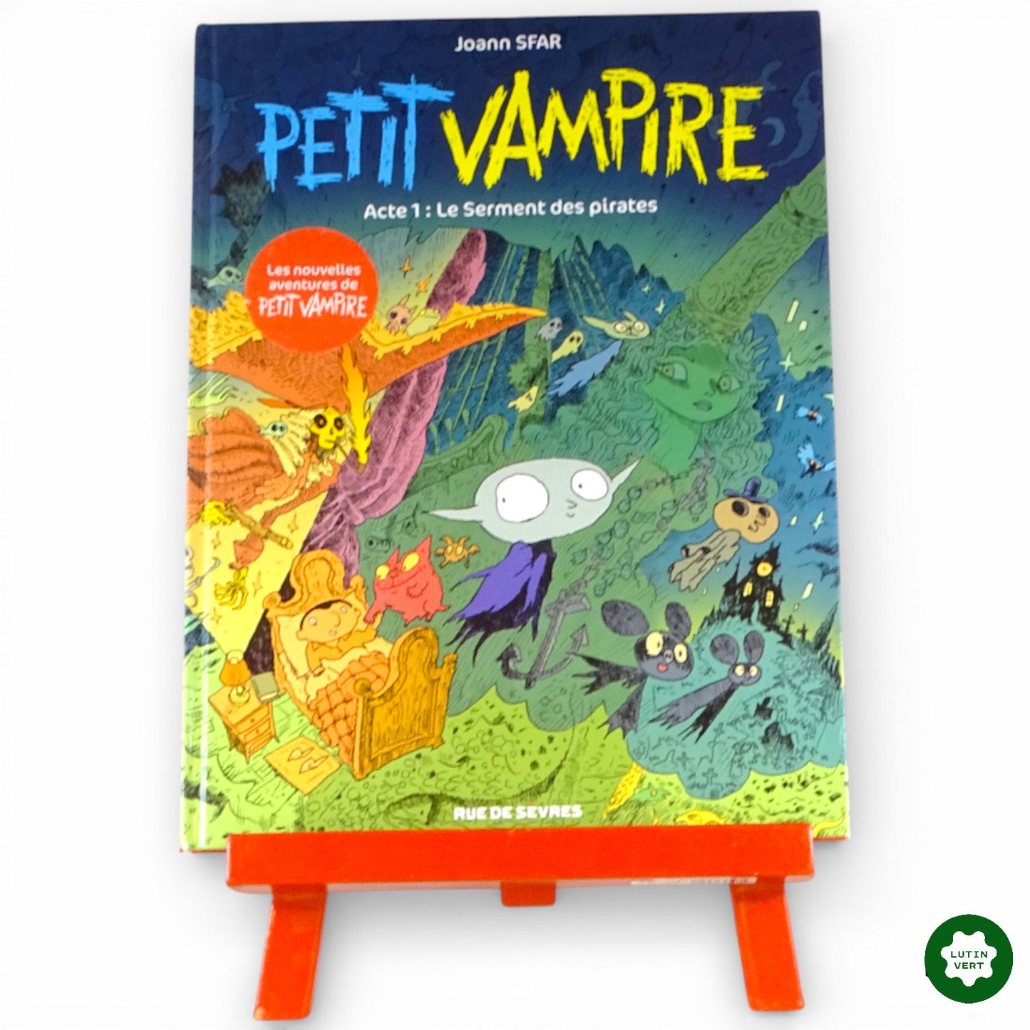 « Petit vampire T.1 : le serment des pirates » d'occasion RUE DE SÈVRES - Dès 10 ans | Ref 8400