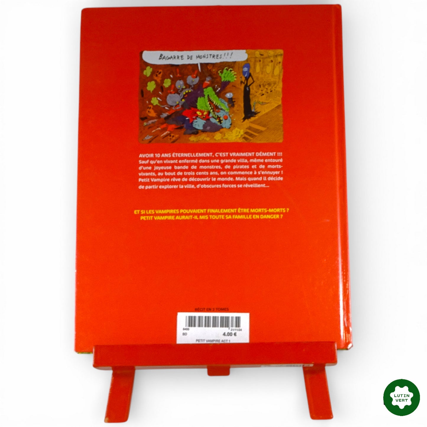 « Petit vampire T.1 : le serment des pirates » d'occasion RUE DE SÈVRES - Dès 10 ans | Ref 8400