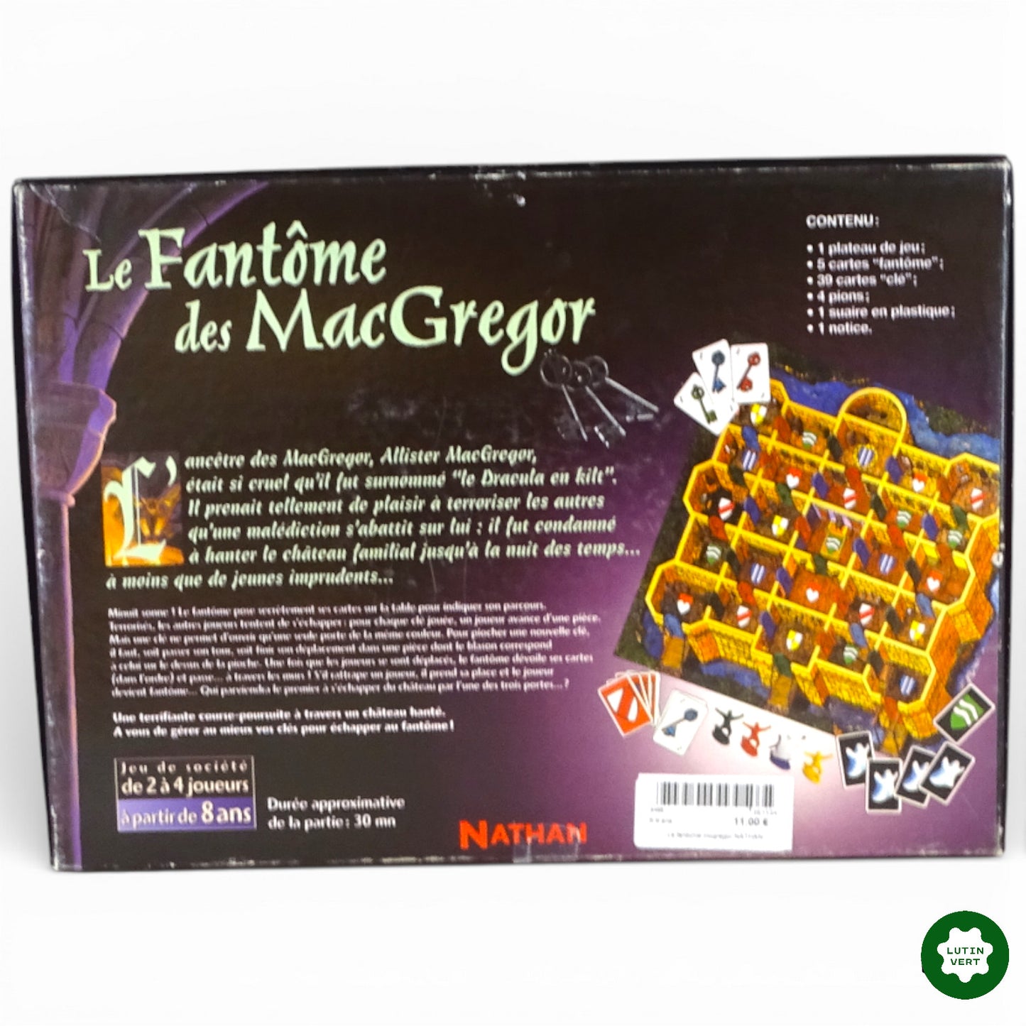 Le Fantôme des MacGregor d'occasion NATHAN - Dès 8 ans | Ref 8498