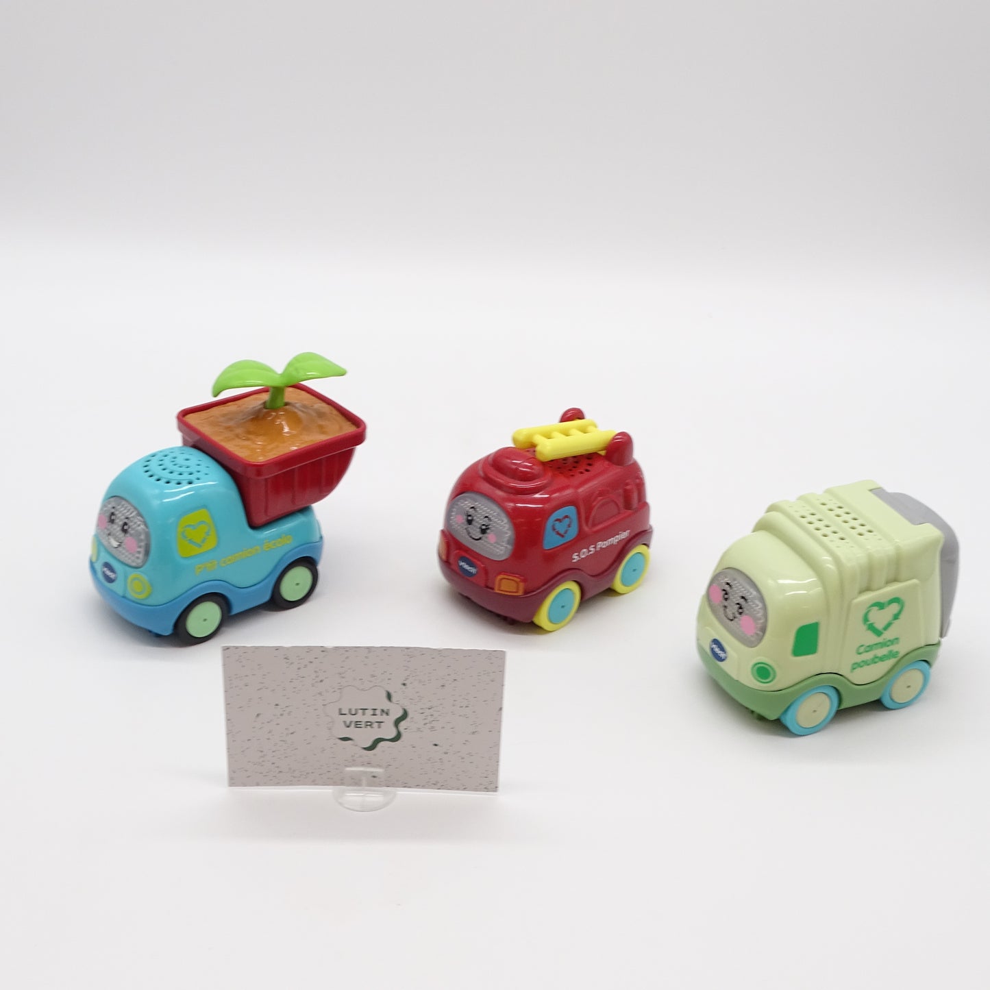 Tut Tut Bolide
Le trio écolo VTECH - Dès 1 an | Ref 15523