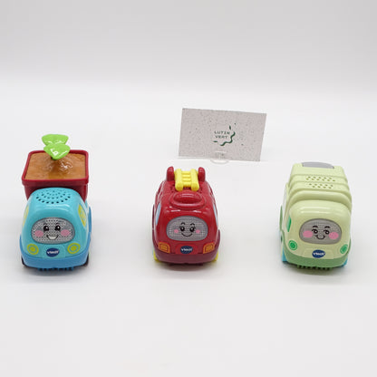Tut Tut Bolide
Le trio écolo VTECH - Dès 1 an | Ref 15523