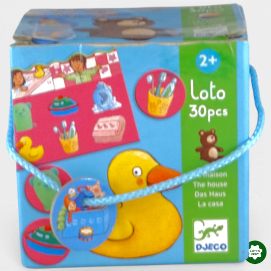 Loto 30 pièces « La maison » d'occasion DJECO - Dès 2 ans | Ref 12814