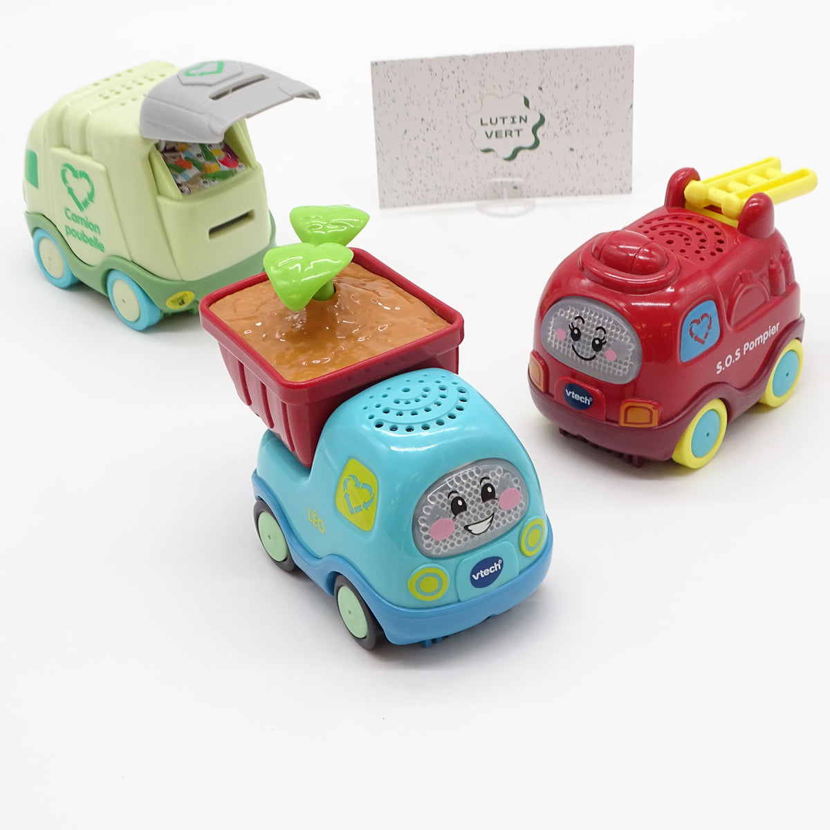 Tut Tut Bolide
Le trio écolo VTECH - Dès 1 an | Ref 15523