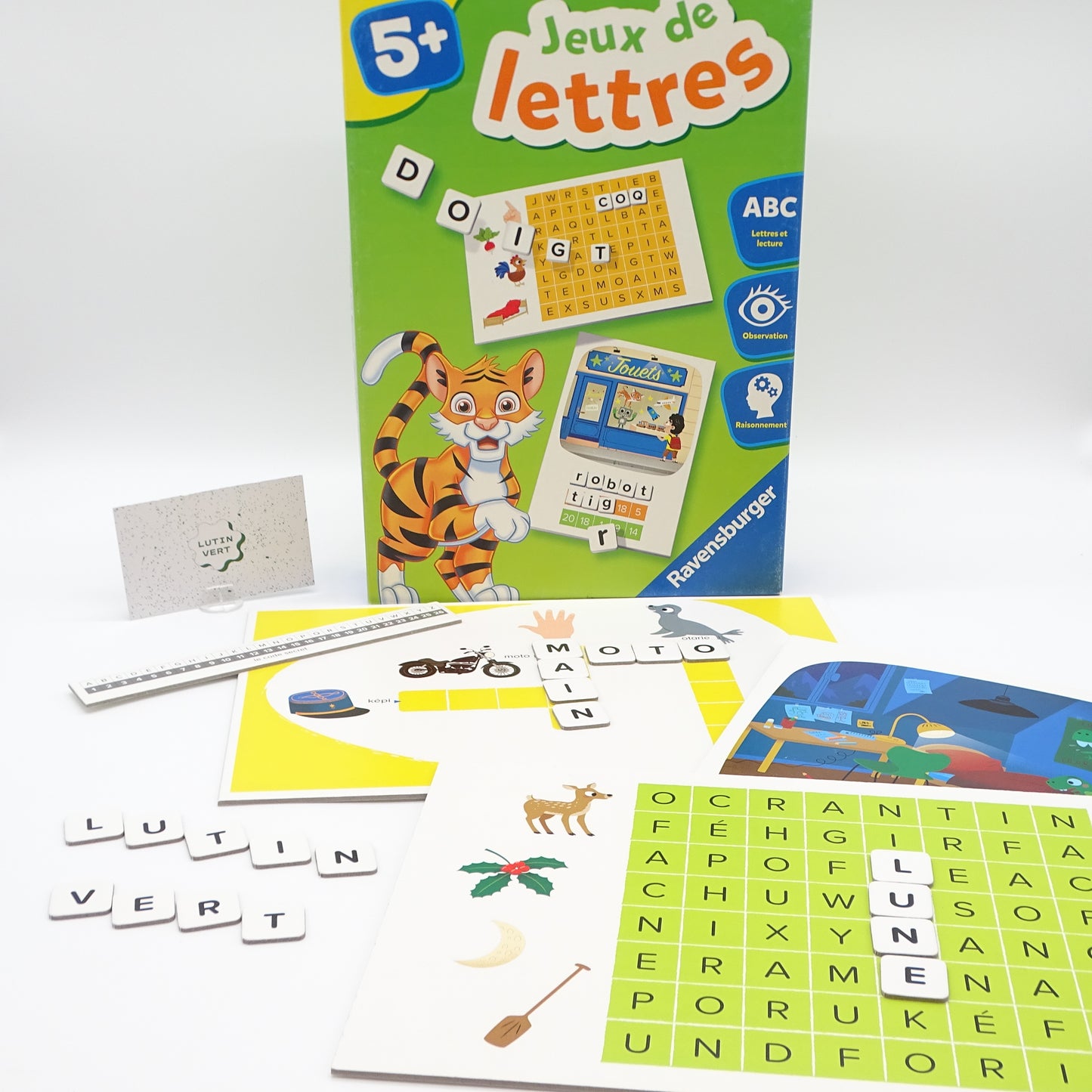 Jeux de lettres RAVENSBURGER - Dès 5 ans | Ref 15531