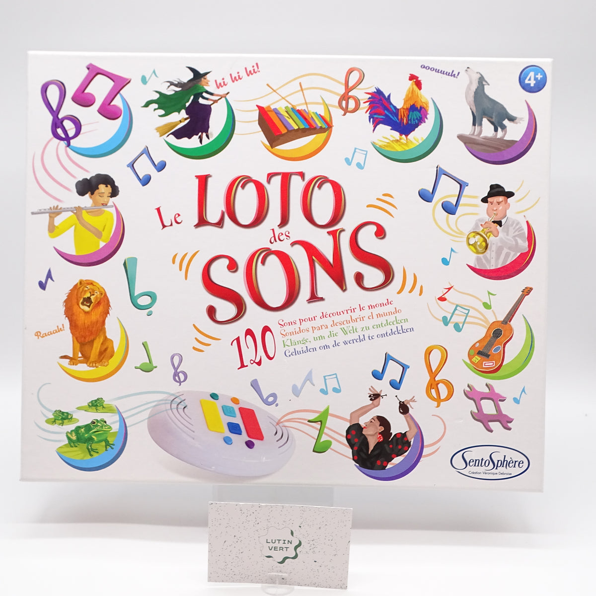 Le Loto des Sons  SENTO SPHÈRE  - Dès 3 ans | Ref 15547