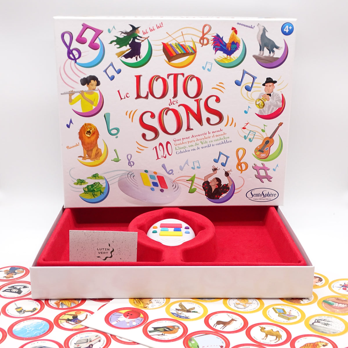Le Loto des Sons  SENTO SPHÈRE  - Dès 3 ans | Ref 15547