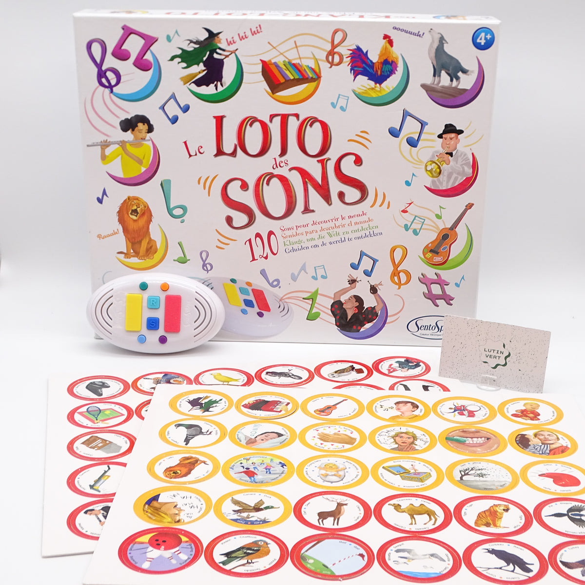 Le Loto des Sons  SENTO SPHÈRE  - Dès 3 ans | Ref 15547