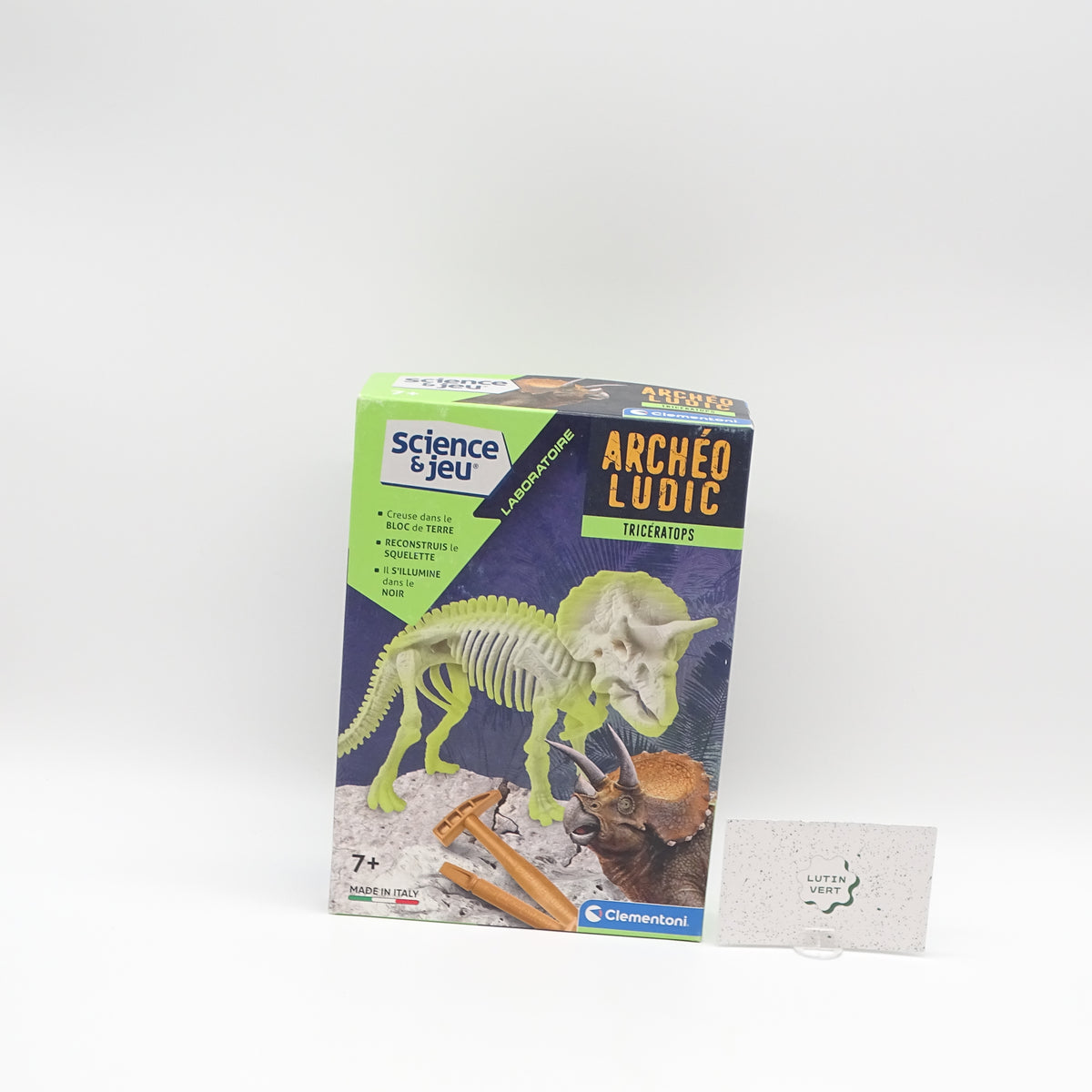 Archéo Ludic Tricératops CLEMENTONI - Dès 7 ans | Ref 15551