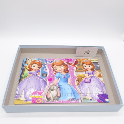 Boite de 4 puzzles Sofia CLEMENTONI - Dès 3 ans | Ref 15548
