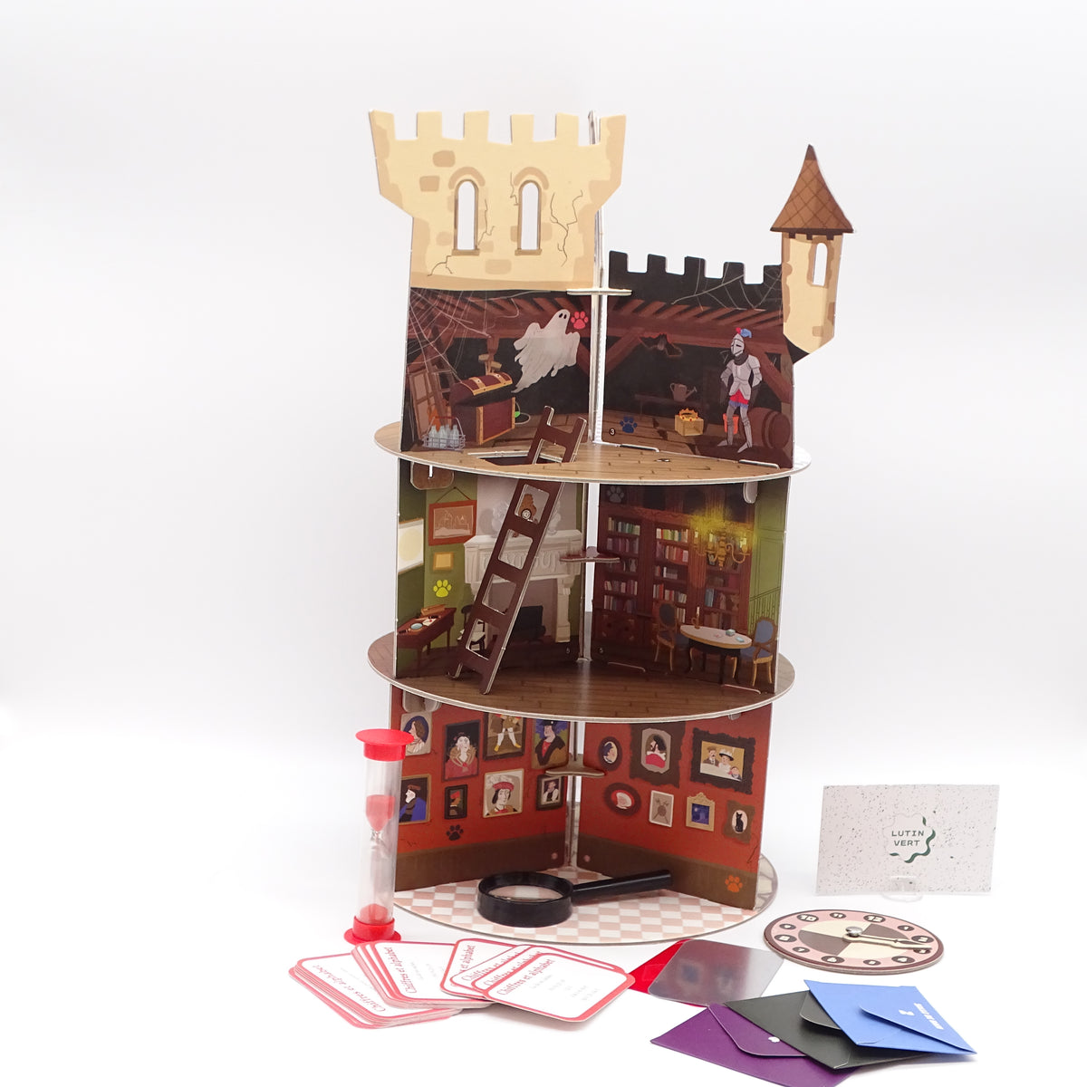 Escape Game au château, 180 énigmes à résoudre AUZOU - Dès 6 ans | Ref 15553