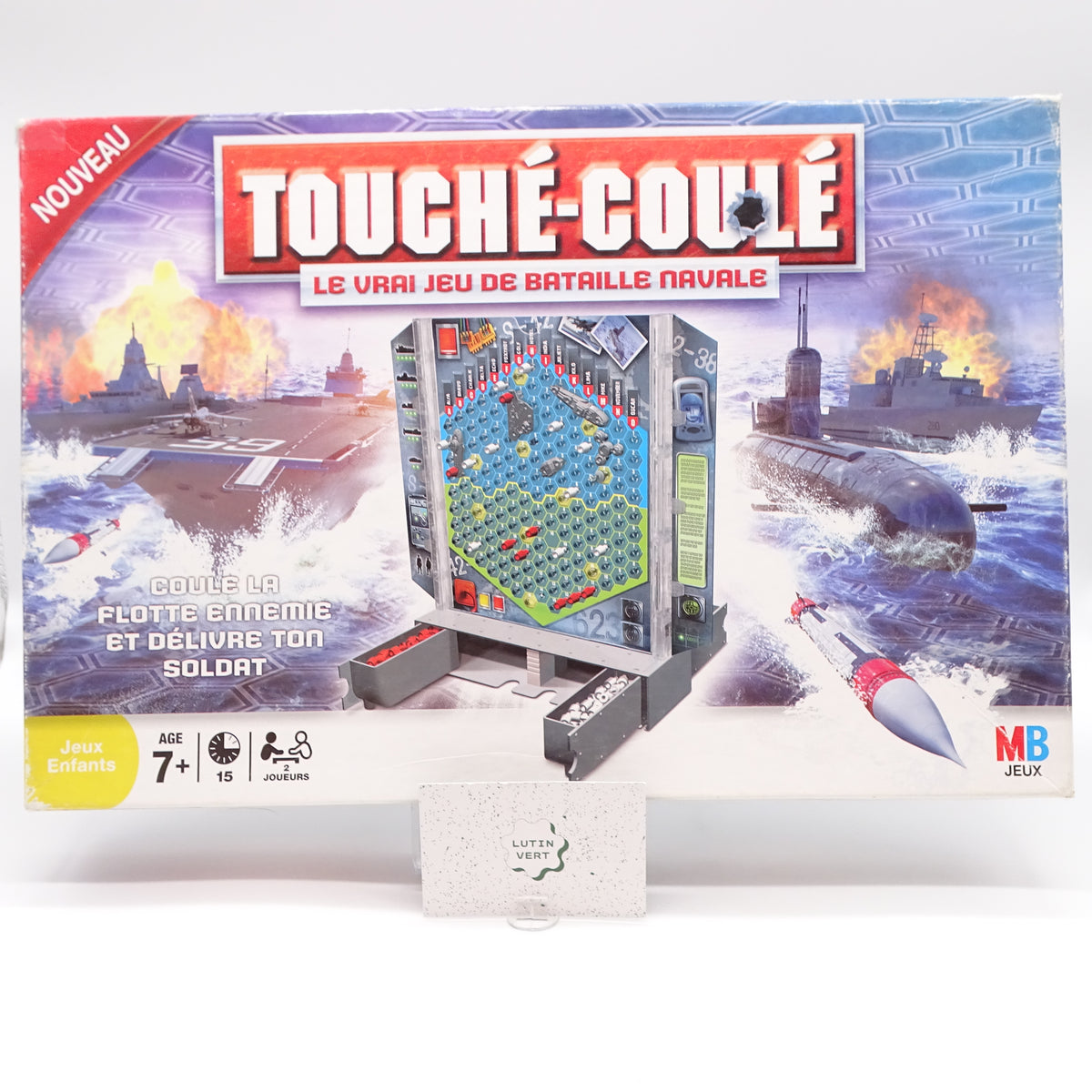 Touché-Coulé MB JEUX - Dès 7 ans | Ref 15560
