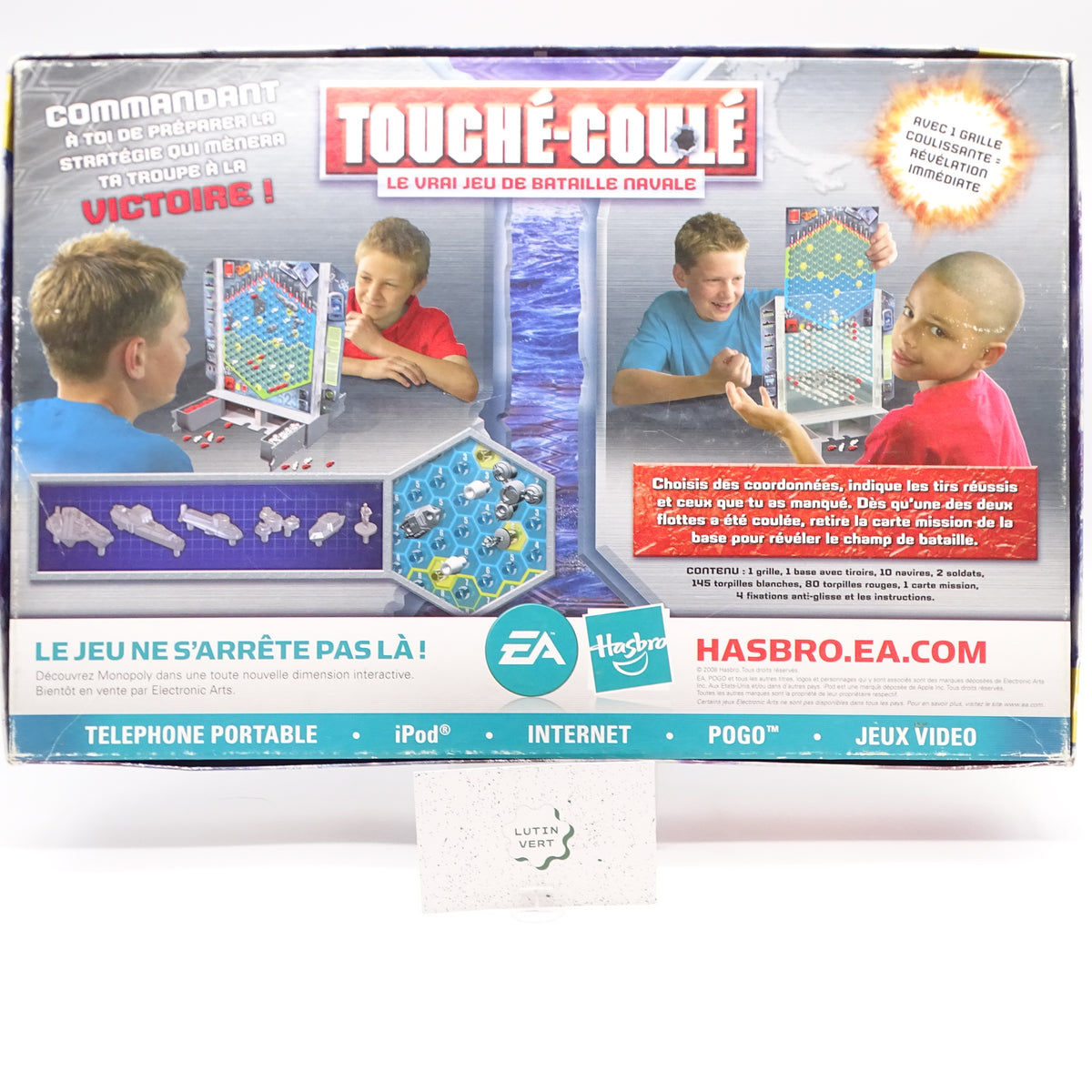 Touché-Coulé MB JEUX - Dès 7 ans | Ref 15560