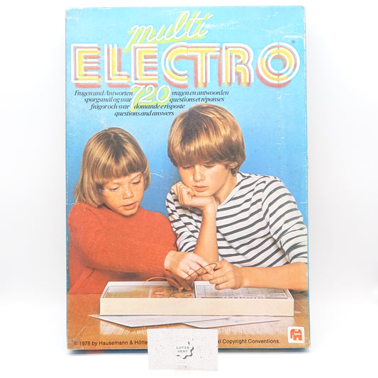Multi Electro 720 Questions JUMBO - Dès 7 ans | Ref 15563