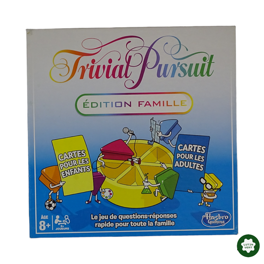 Trivial Pursuit Edition Famille d'occasion HASBRO - Dès 8 ans | Lutin Vert