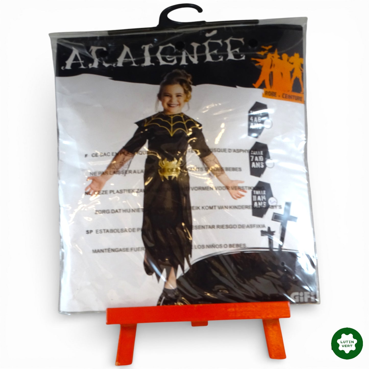 Déguisement enfant « Araignée » Robe et Ceinture d'occasion GIFI - Dès 10 ans | Ref 12889