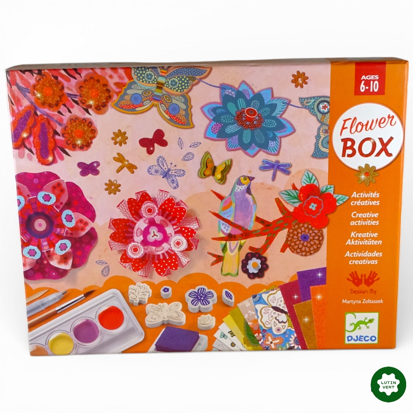 Coffret créatif Flower Box d'occasion DJECO - Dès 6 ans | Ref 12910