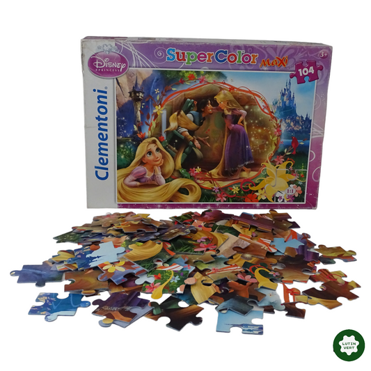 Puzzle de Raiponce maxi Super Color d'occasion CLEMENTONI - Dès 6 ans | Lutin Vert
