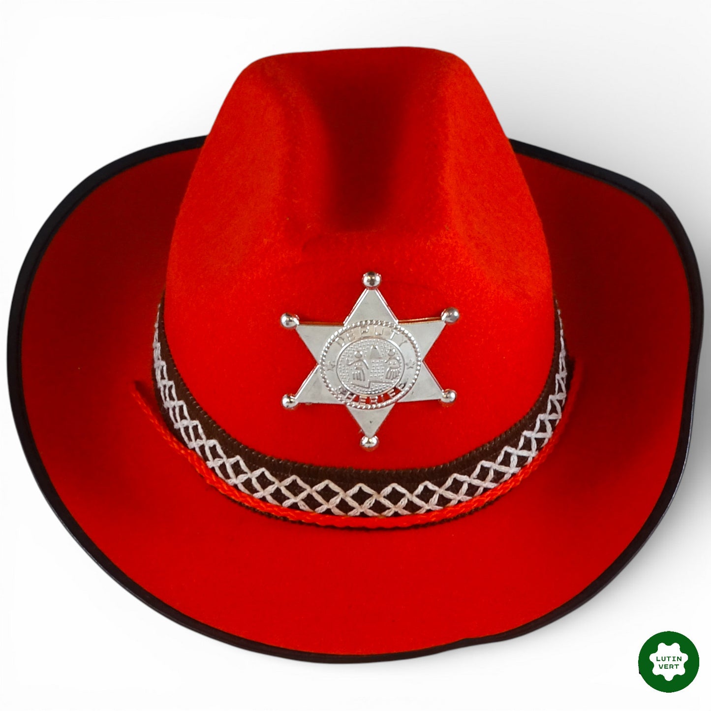 Stetson de Sheriff d'occasion SANS MARQUE - Dès 7 ans | Ref 12921
