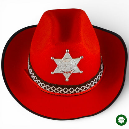 Stetson de Sheriff d'occasion SANS MARQUE - Dès 7 ans | Ref 12921