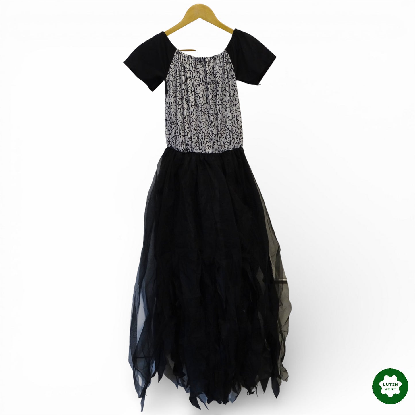 Robe Princesse Noire d'occasion GIFI - Dès 10 ans | Ref 12922