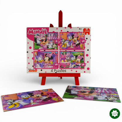 4 Puzzles Minnie  d'occasion JUMBO - Dès 4 ans | Ref 12936