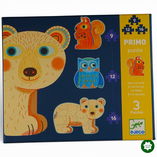 Primo Puzzle « Dans la Forêt » d'occasion DJECO - Dès 3 ans | Ref 12948