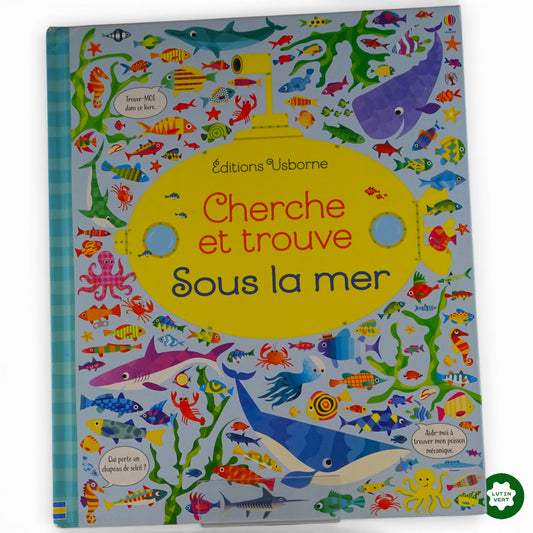 Cherche et trouve « Sous la mer » d'occasion EDITIONS USBORNE - Dès 5 ans | Ref 12946