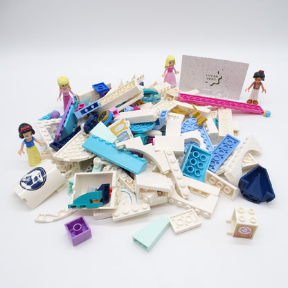 Lot de Légo 500g Princesses, Blanche Neige, Jasmine et Aladin LEGO - Dès 7 ans | Ref 15627