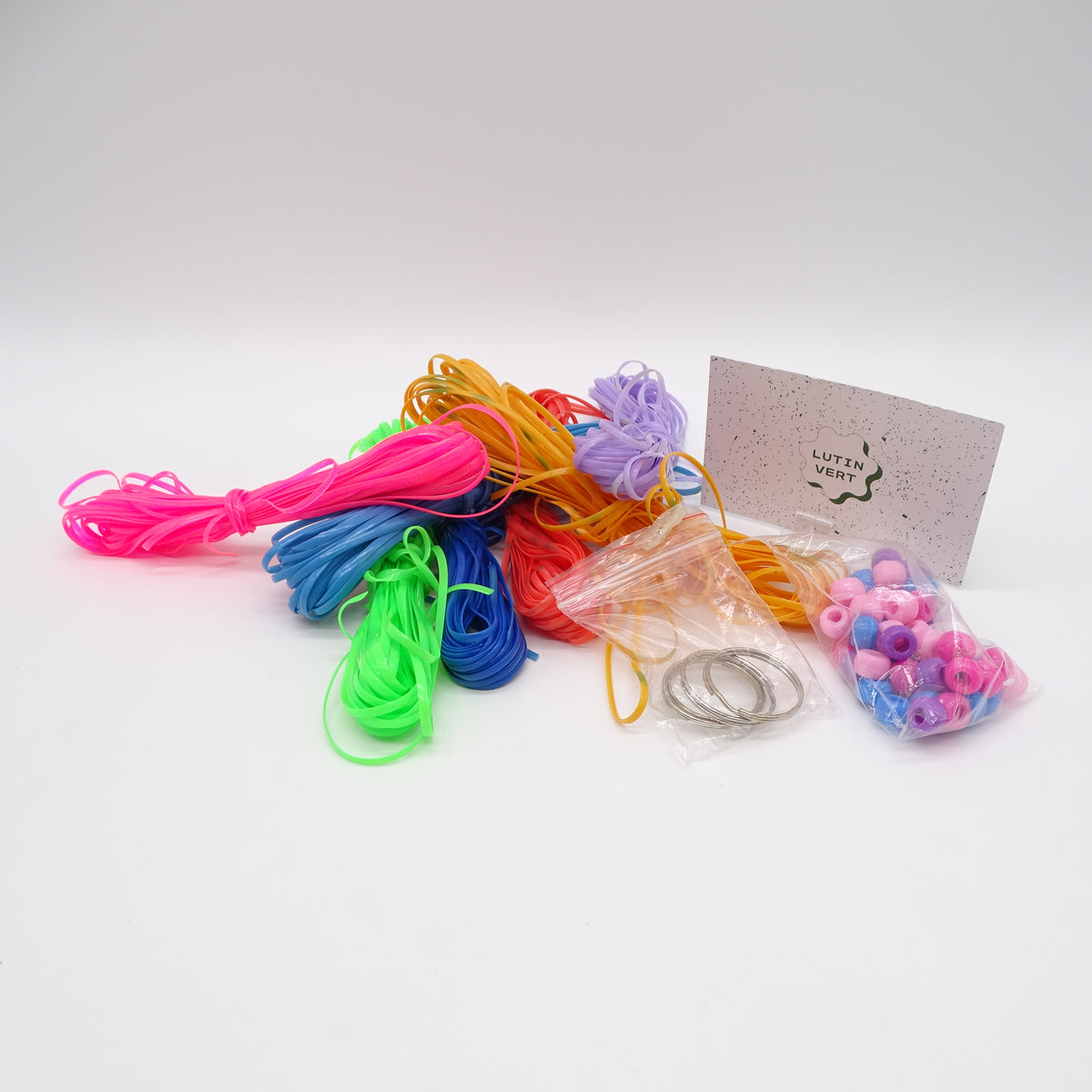 Scoubidous Bracelets et Porte-clés LENA - Dès 6 ans | Ref 15634