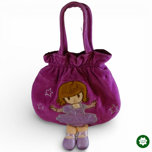 Sac à Main de Petite Fille Mauve d'occasion GIFI - Dès 4 ans | Ref 12953