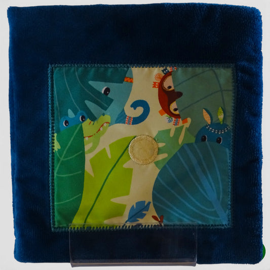 Livre d’éveil bébé en tissus d'occasion LILLIPUTIENS - Dès 1 an | Ref 12956