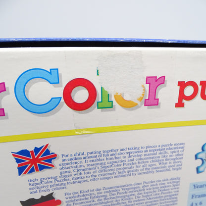 60 Super Color Puzzle CLEMENTONI - Dès 4 ans | Ref 15629