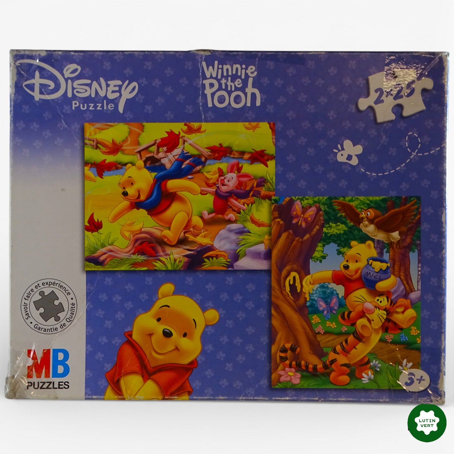 Disney Puzzle Winnie the Pooh d'occasion MB PUZZLE - Dès 3 ans | Ref 12960