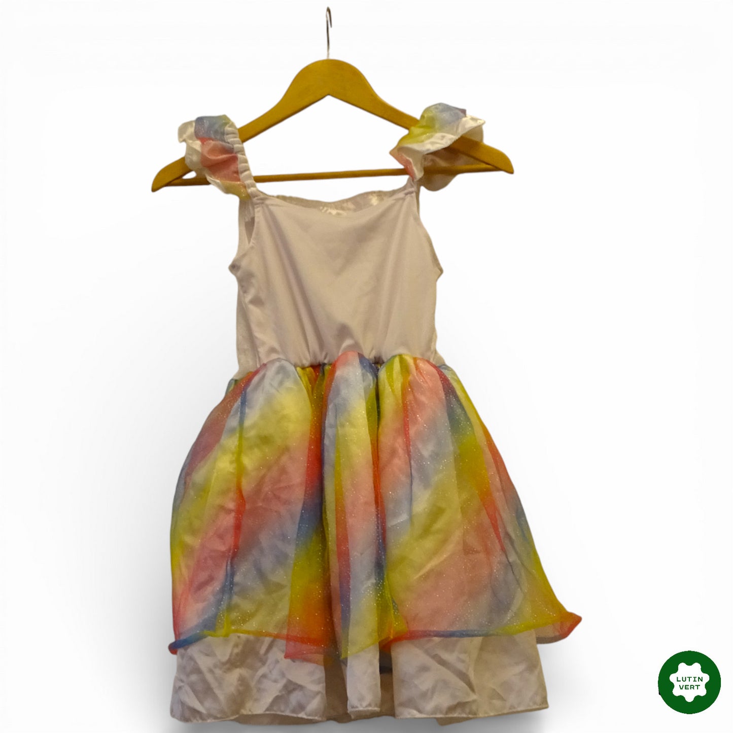 Robe de Princesse Licorne d'occasion Babou - Dès 6 ans |  Lutin vert Ref 12961
