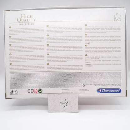 Puzzle Chien de Saint Hubert et un chat tigré CLEMENTONI - Dès 10 ans | Ref 15643