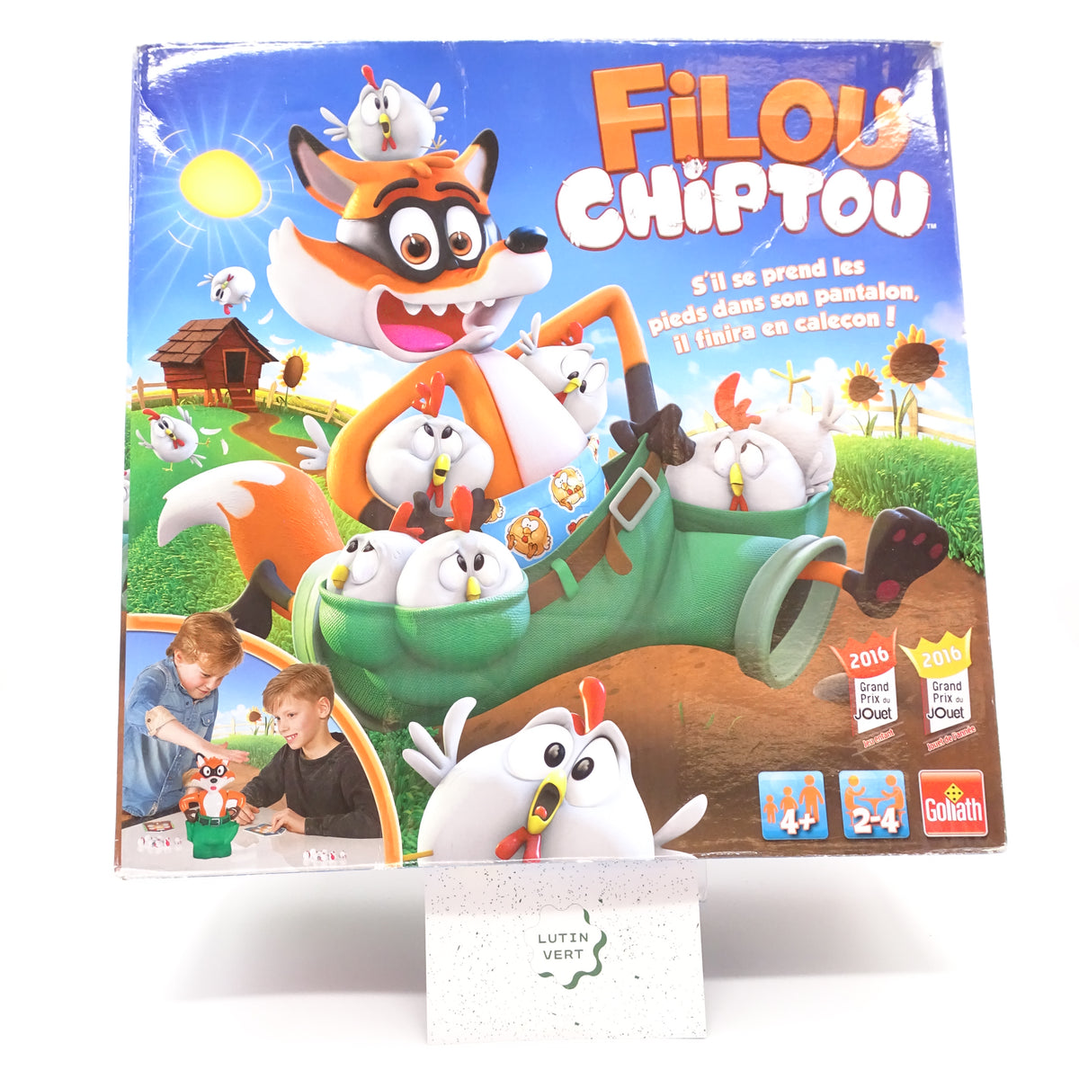 Filou Chiptou GOLIATH - Dès 4 ans | Ref 15644