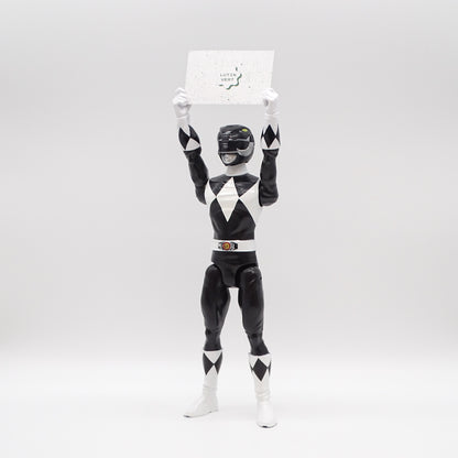 Power Ranger Noir HASBRO - Dès 5 ans | Ref 15648