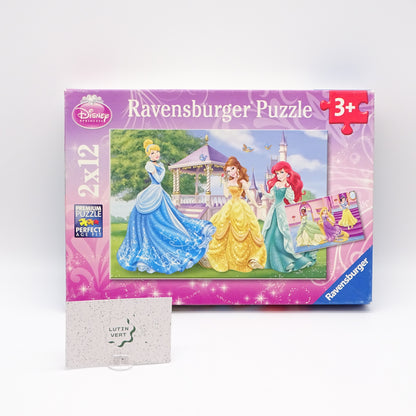 2 Puzzle princesse Disney RAVENSBURGER - Dès 3 ans | Ref 15674