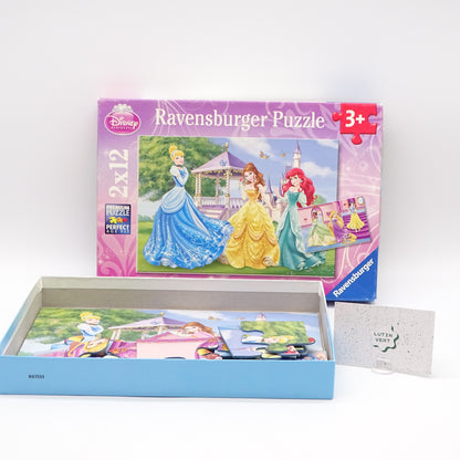 2 Puzzle princesse Disney RAVENSBURGER - Dès 3 ans | Ref 15674