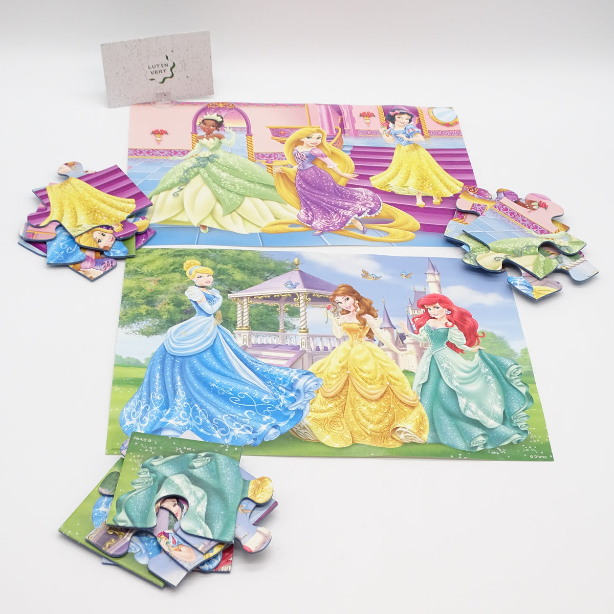 2 Puzzle princesse Disney RAVENSBURGER - Dès 3 ans | Ref 15674