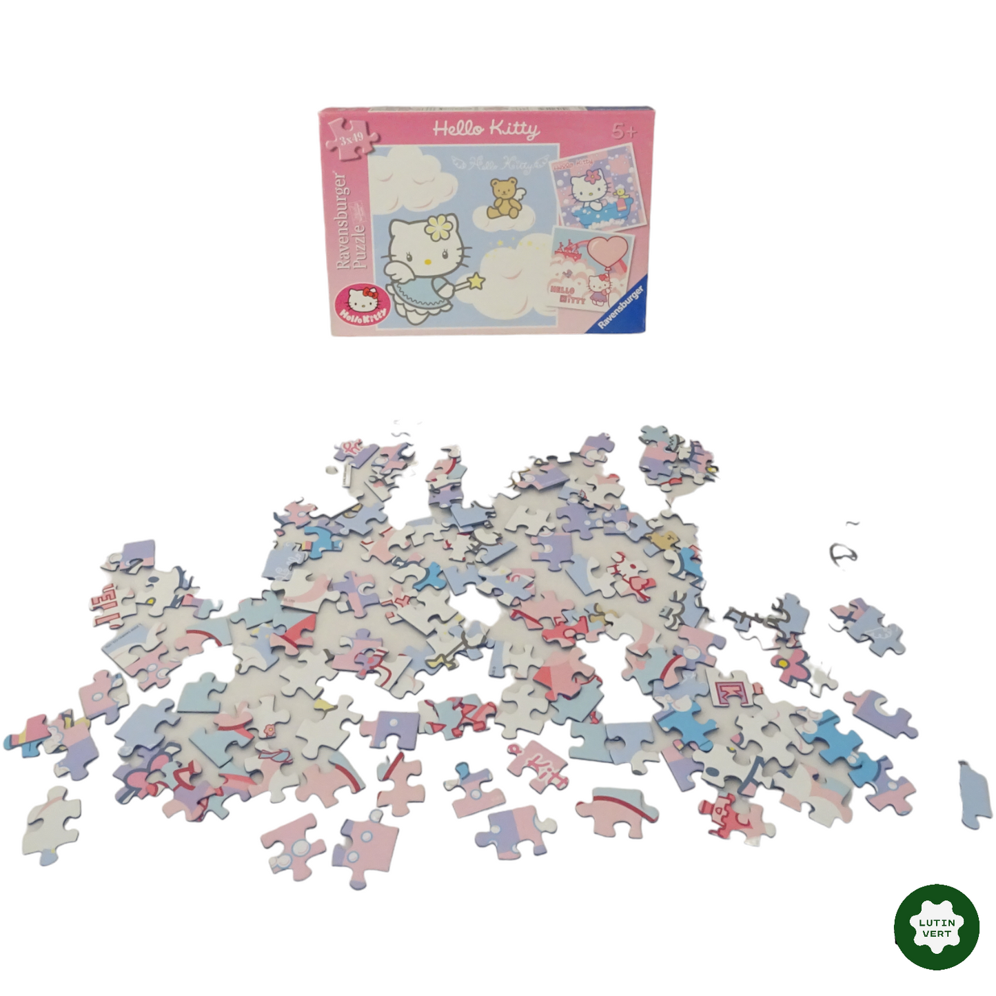 Puzzle Hello Kitty d'occasion RAVENSBURGER - Dès 5 ans | Lutin Vert