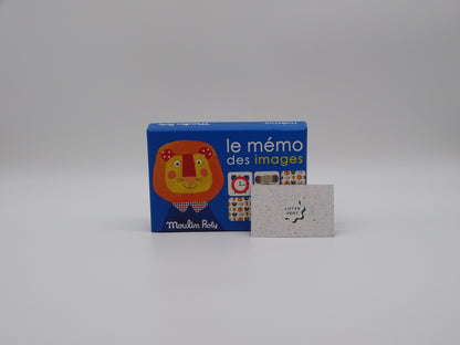Le mémo des images  d'occasion Moulin roty - Dès 3 ans | Lutin vert Ref 13006
