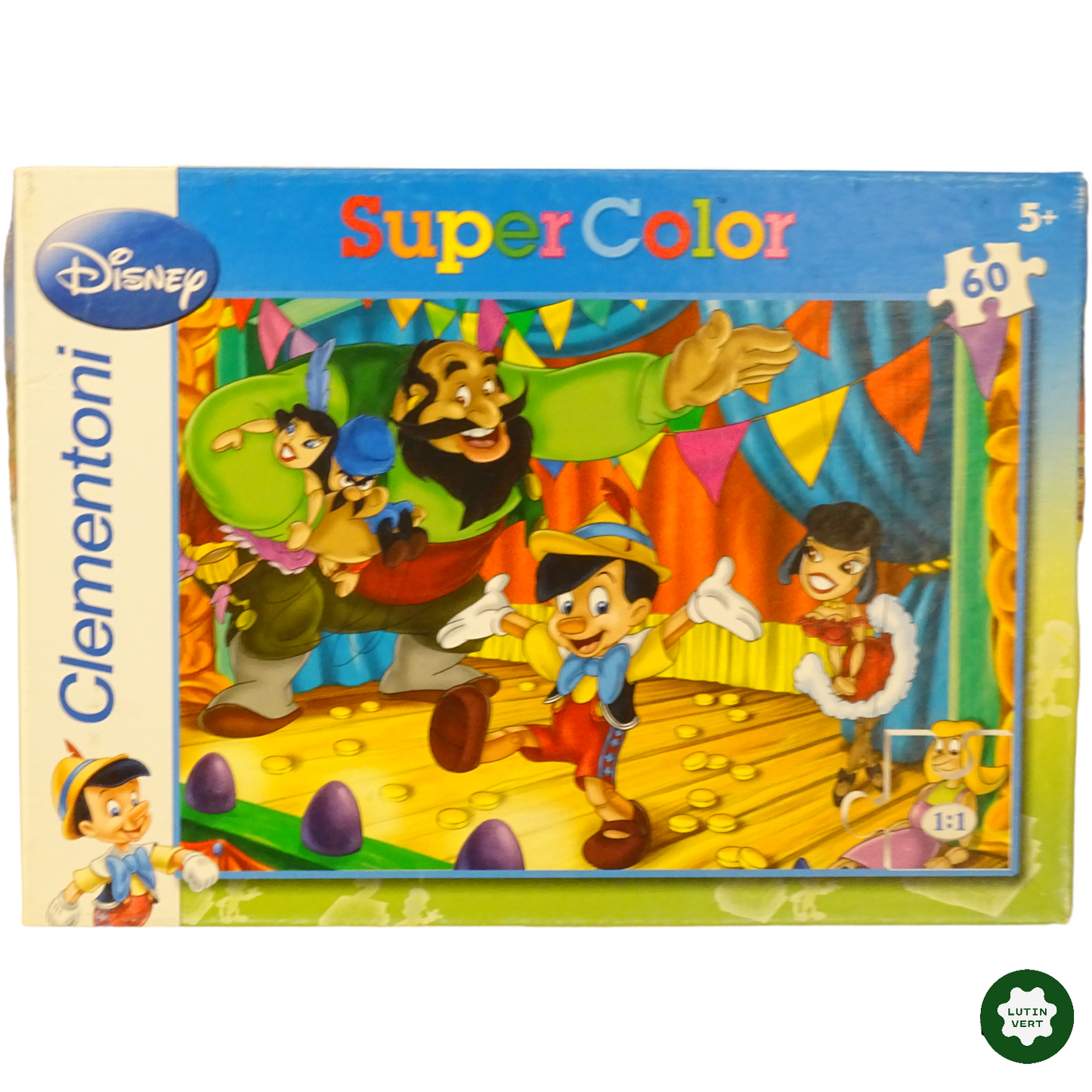 Puzzle Super Color d'occasion Clementoni - Dès 5 ans | Lutin Vert
