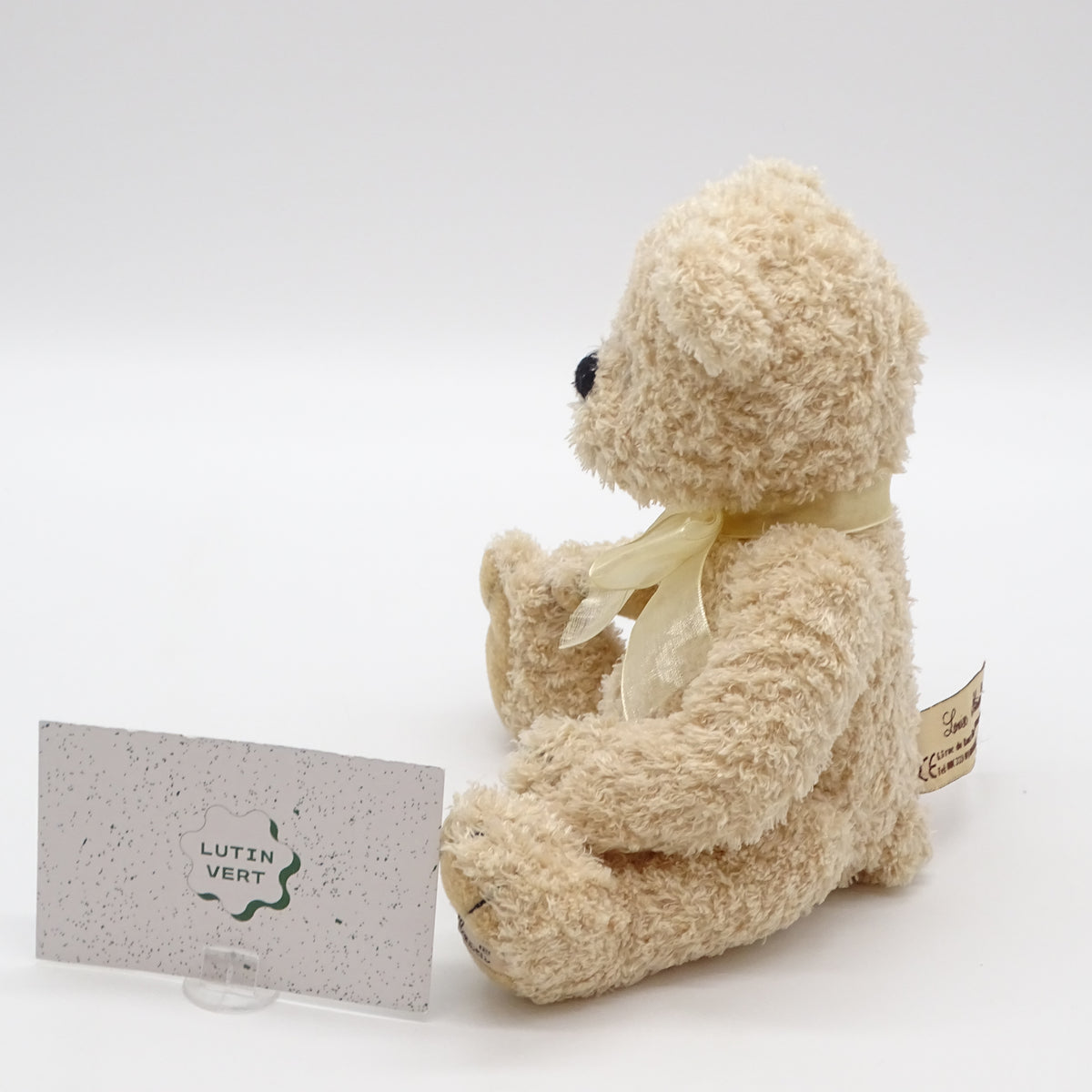 Peluche « Petit ourson beige » LOUISE MANSEN - Dès 3 ans | Ref 15679