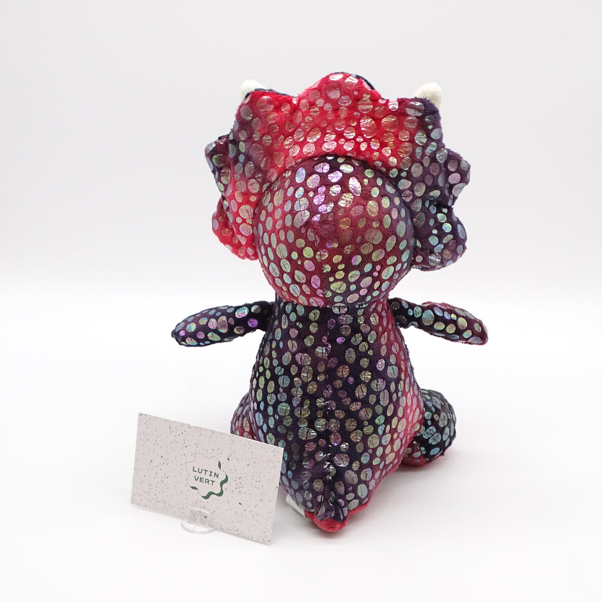 Peluche « Tricératops à paillettes » FERRY - Dès 3 ans | Ref 15681